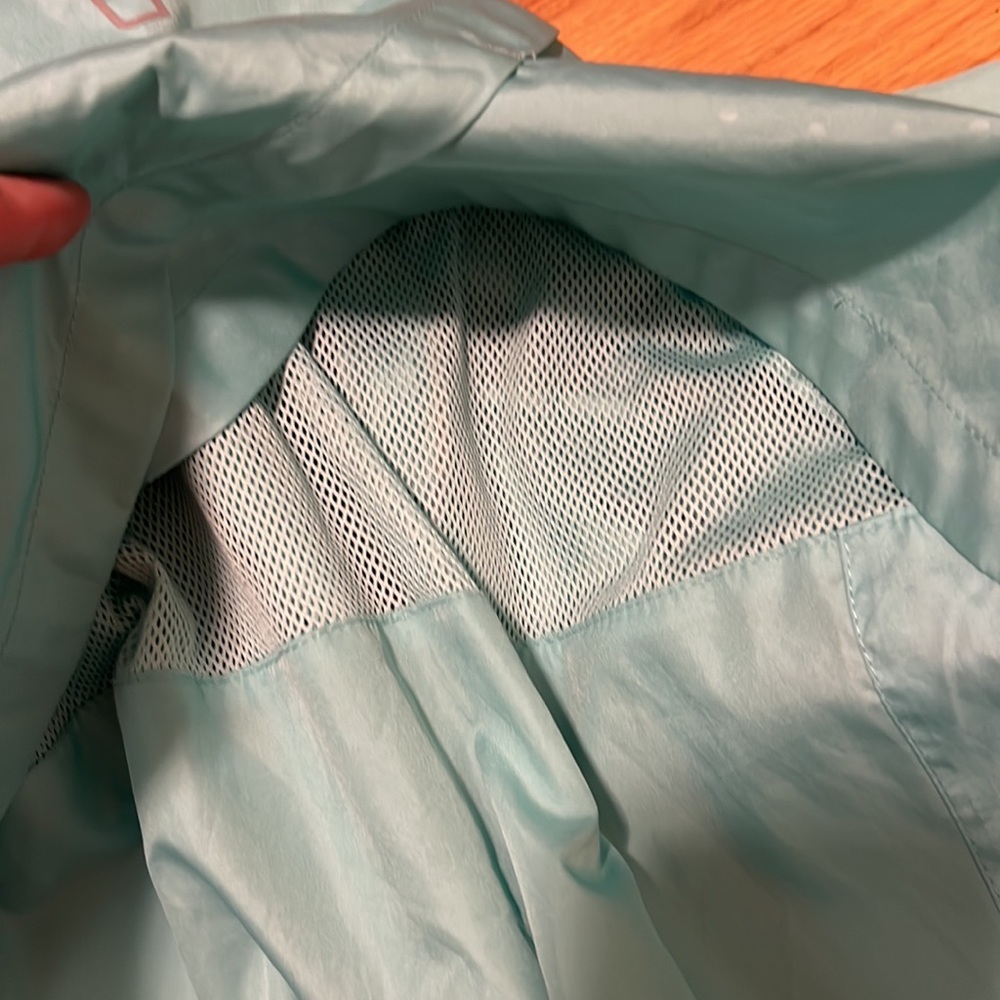 Hind Rain Jacket with hood teal / mint colored large - Picture 9 of 9